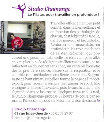 Nouveau studio Chamango